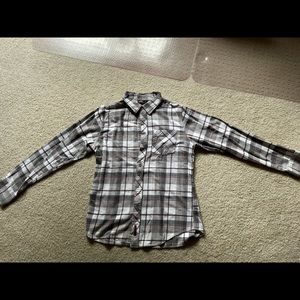 GoLite Button-Up Flannel, men’s size M